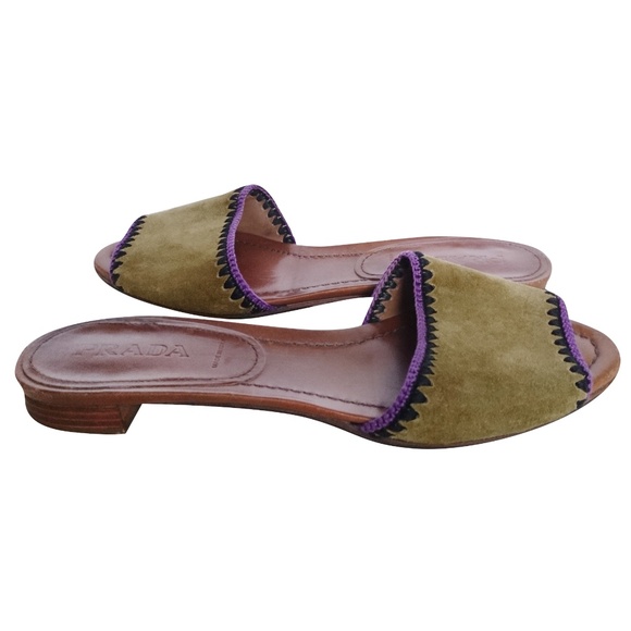 PRADA - Super Cute Flat Sandals - Picture 3 of 5